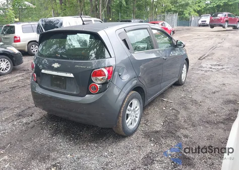 2012 Chevrolet Sonic 1Lt from USA, damaged, VIN 1G1JD6SH2C4188184